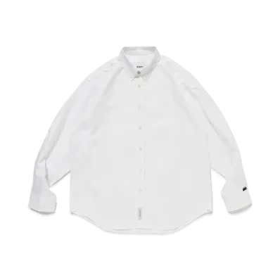 WTAPS BD 01 / LS / Cotton Oxford "White"