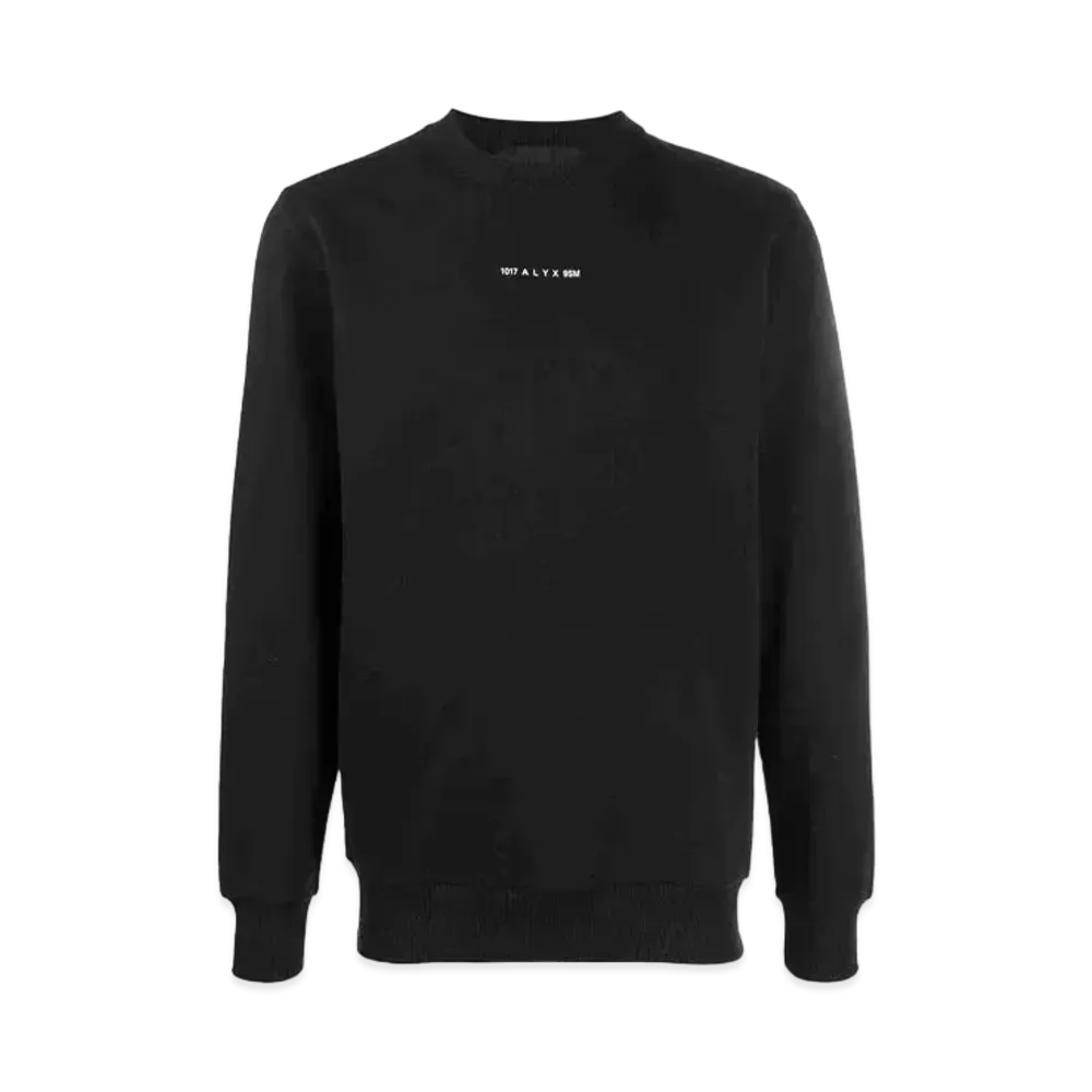 1017 ALYX 9SM Logo Print Sweatshirt "Black"