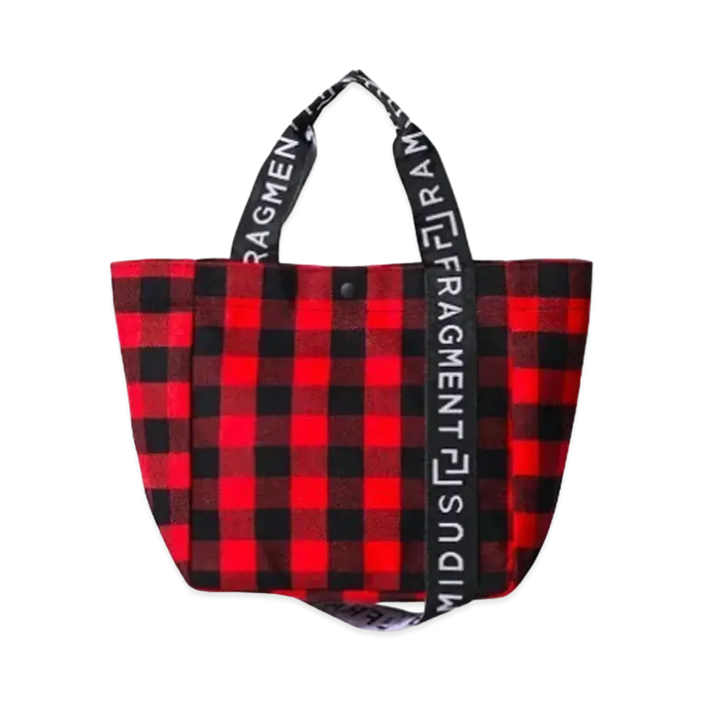 FRAGMENT x RAMIDUS Box Tote Bag (M) "Red"