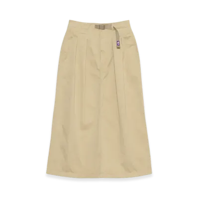 The North Face Purple Label Chino Tuck Field Skirt "Beige"