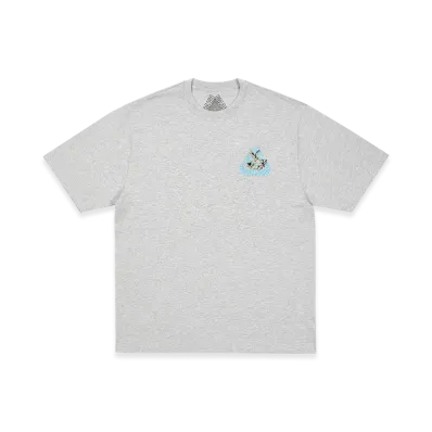 PALACE Cherub P-3 T-Shirt "Grey Marl"