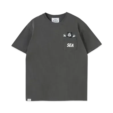 WIND AND SEA Mickey Mouse / Pocket Tee "Pepper"