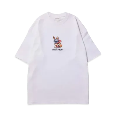 VAULTROOM x Ghost in the Shell S.A.C. Keyrabbit the Laughing Man Tee "White"