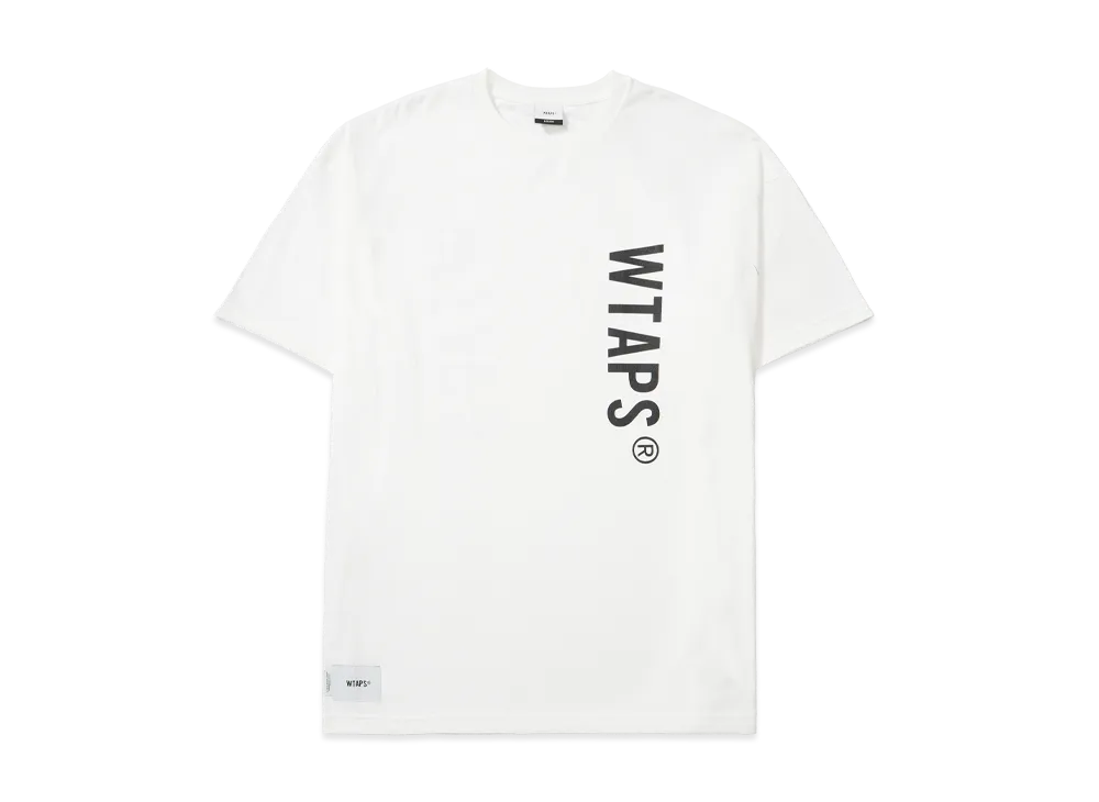 WTAPS Sign / SS / Cotton "White"