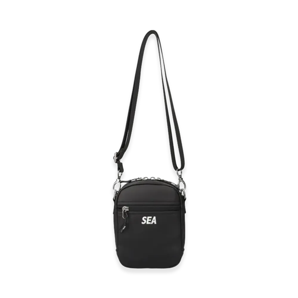 WIND AND SEA Small Shoulder Bag "Black"