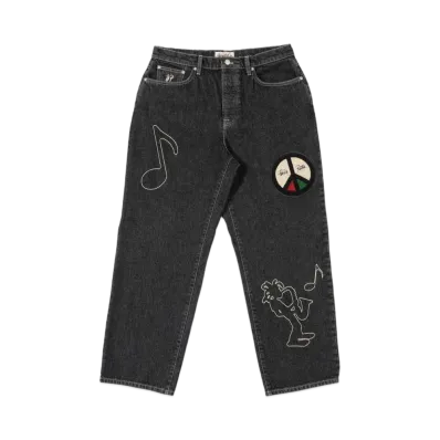Stussy x Patta Big Ol' Jean "Black"