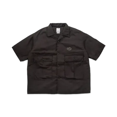 visvim Cornet Down Shirt S/S "Black"