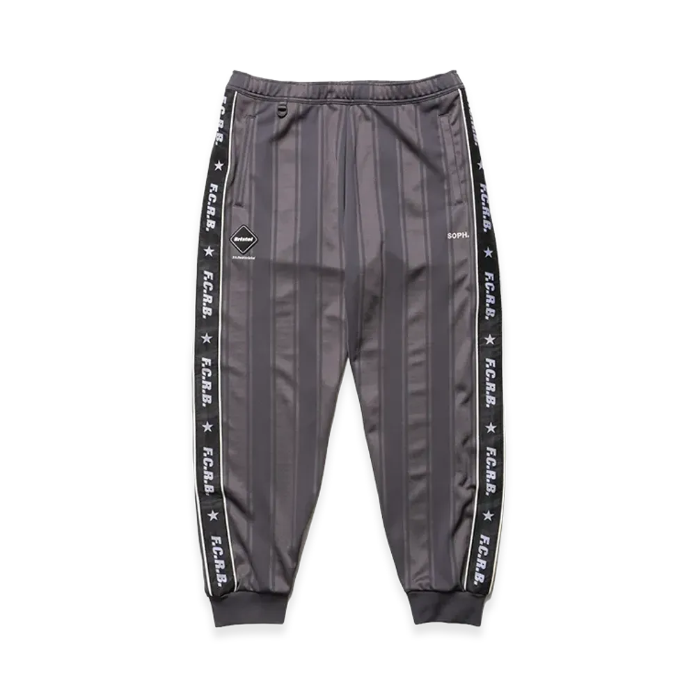 F.C.Real Bristol Shadow Weave Stripe Pants "Charcoal Gray"
