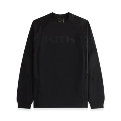 Kith Women's Ridley Panelled Tech Long Sleeve "Black"