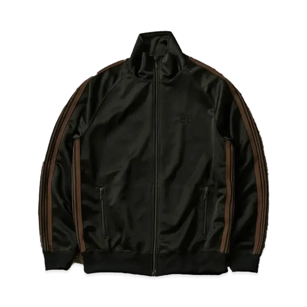 Needles x WILD LIFE TAILOR Track Jacket - Poly Smooth "Black"
