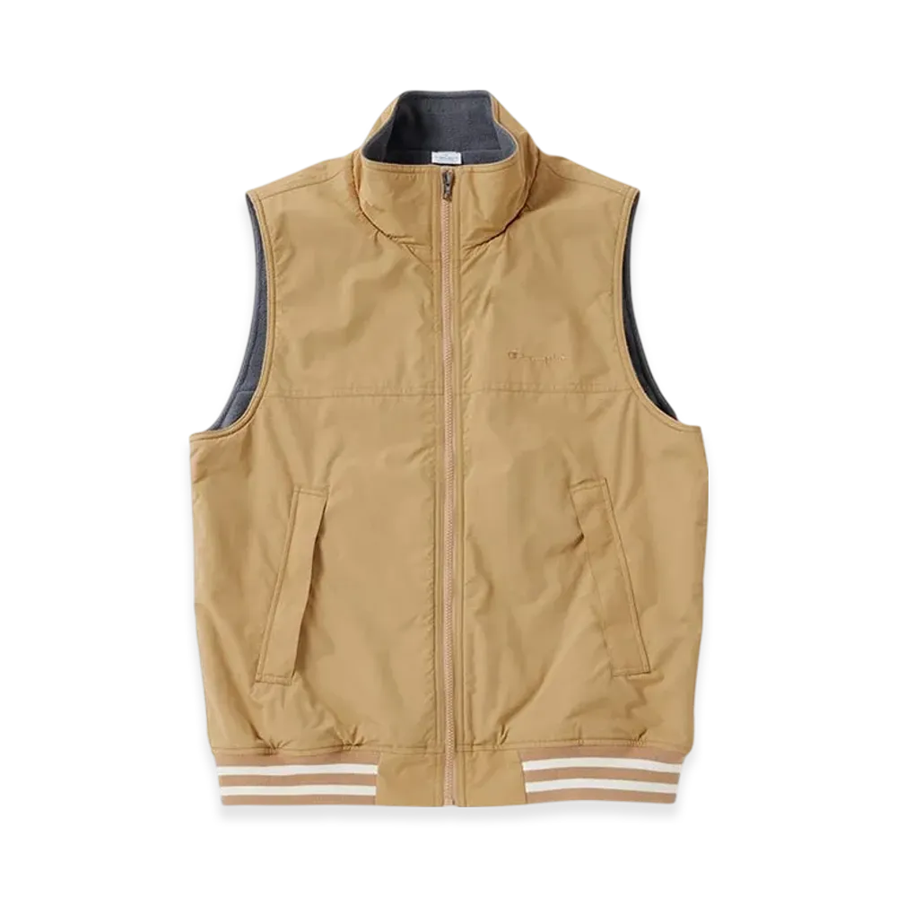 Champion Zip Vest 24FW "Beige"