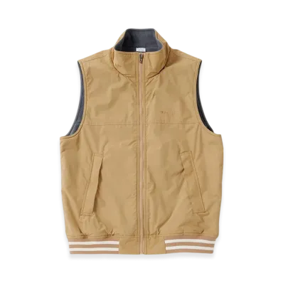 Champion Zip Vest 24FW "Beige"