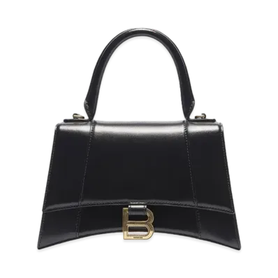 BALENCIAGA Hourglass Small Handbag "Black"