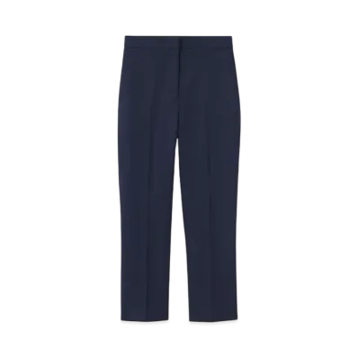 Paul Smith Women's Colored Suits Tapered Pants "Navy"
