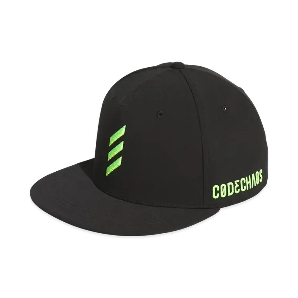 adidas Code Chaos Flat Bill Cap "Black"