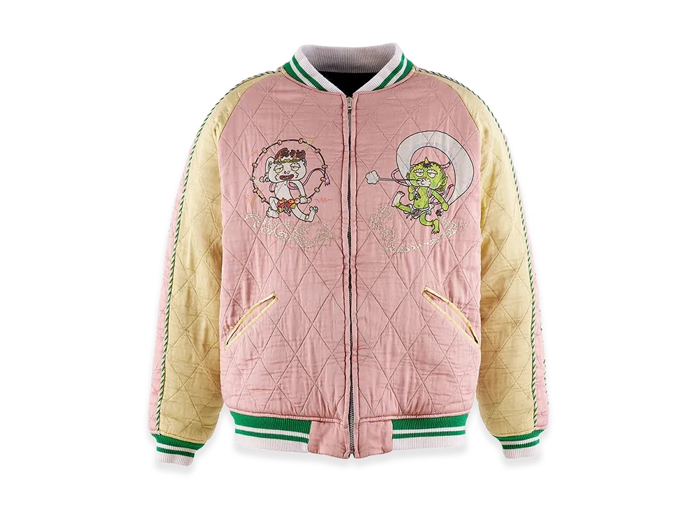 mononoke made Reversible Ska Jamber "Black/Pink"