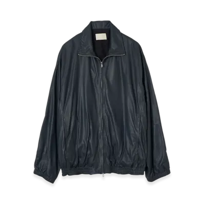 YOKE Sheep Suede Nappalan Leather Training Jackt "Peacock"