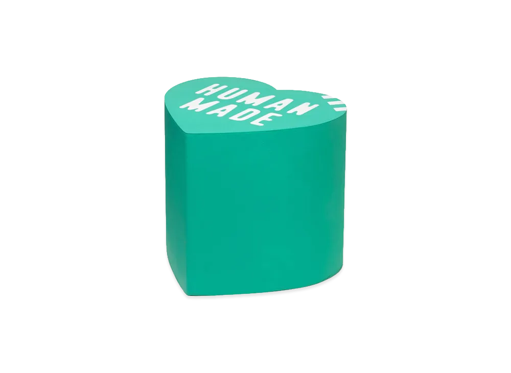 HUMAN MADE Heart Urethane Stool "Green"