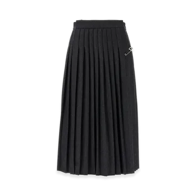 PRADA Women's Skirts Anthracite "Dark Gray"