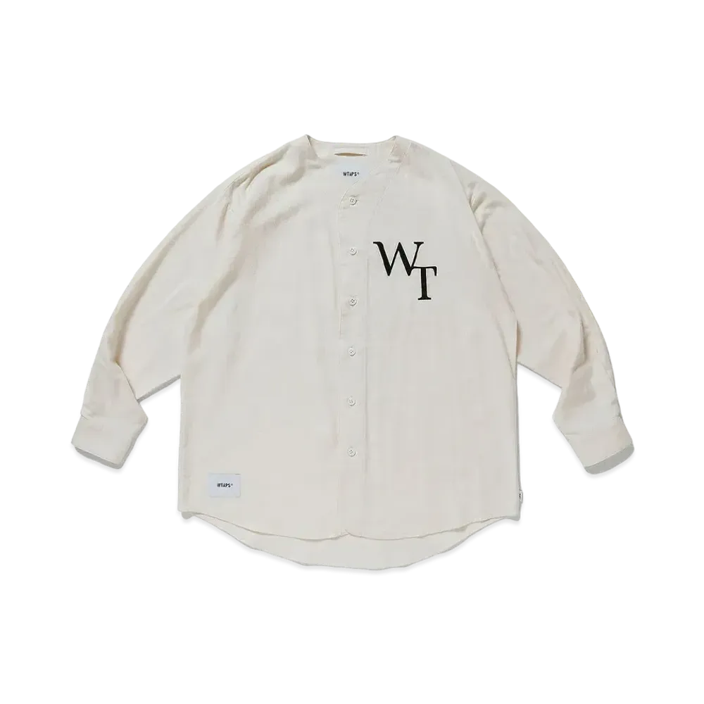 WTAPS League 02 / LS / Cotton. Twill. League "Off White"