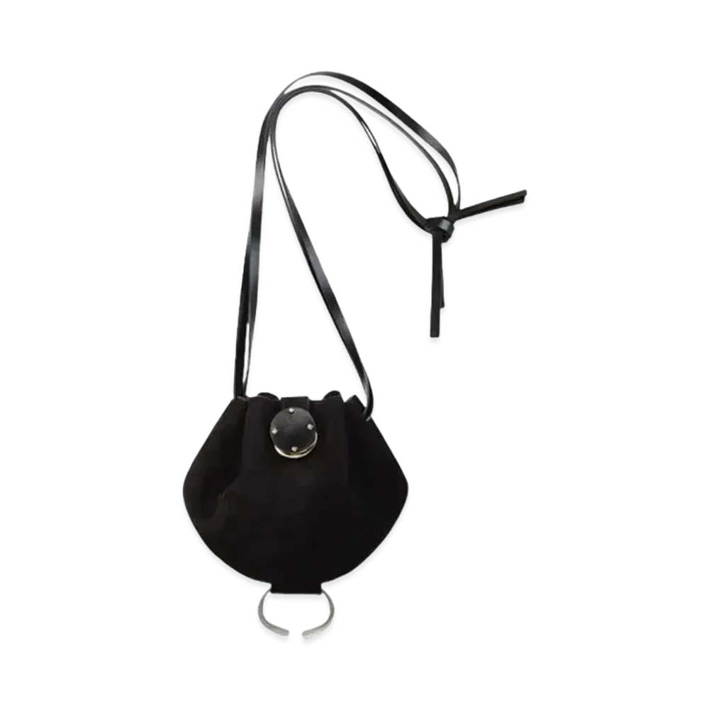 Chloe Round Pouch "Black"