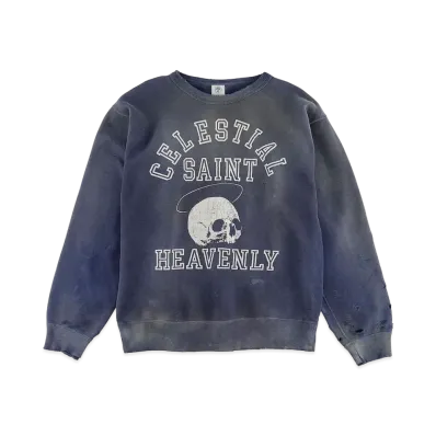 SAINT Mxxxxxx SKULL SWEAT "Navy"