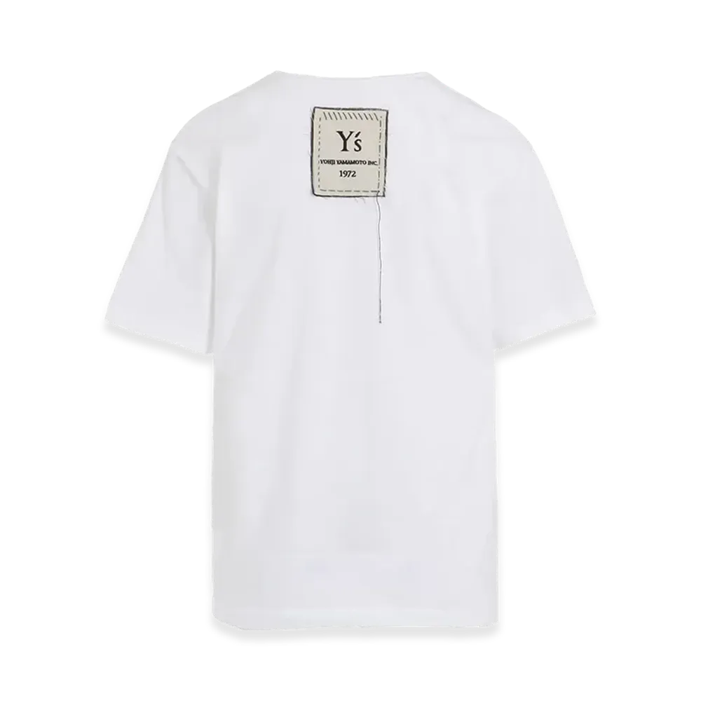 Y's 1972 Embroidery T "White"