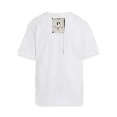 Y's 1972 Embroidery T "White"