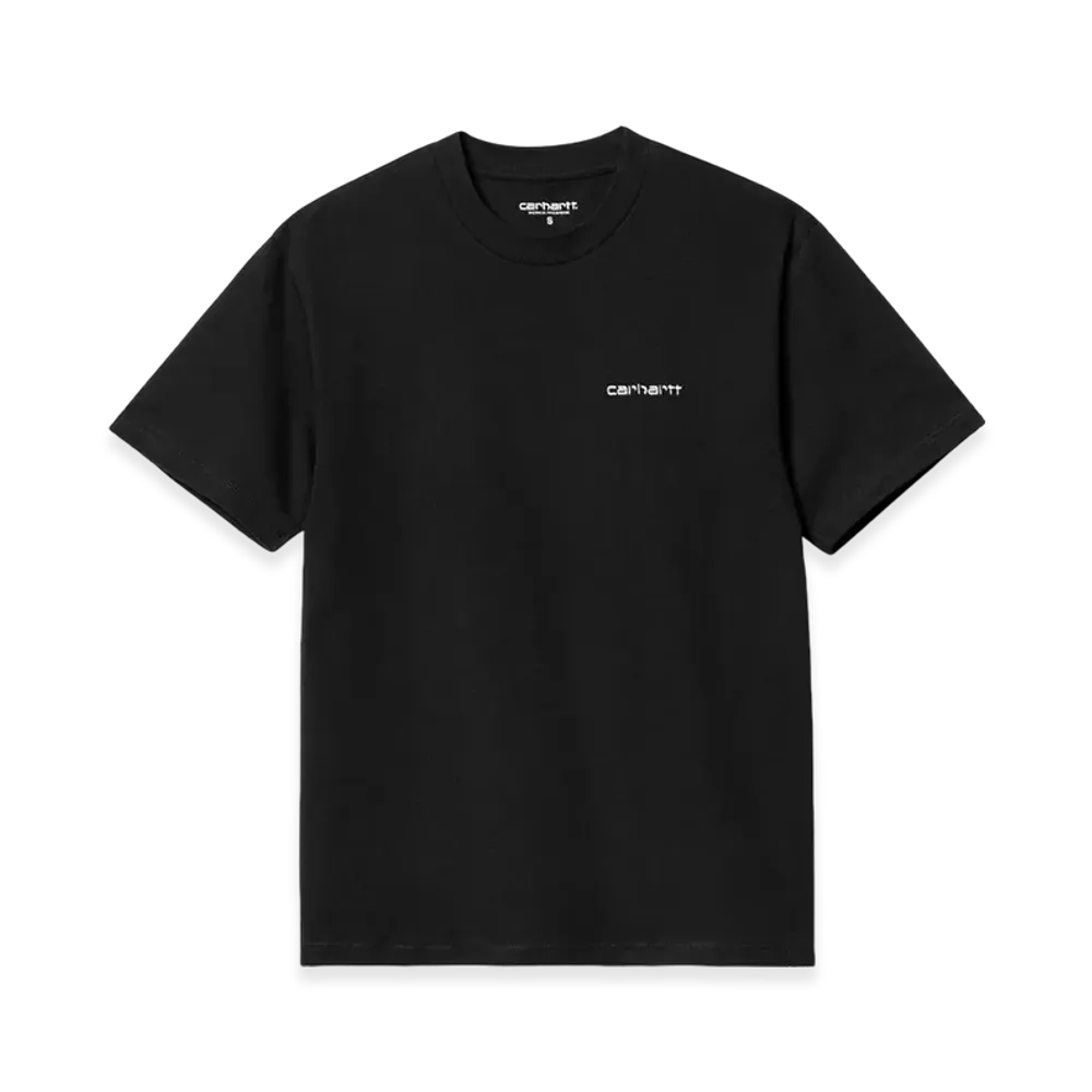 Carhartt WIP Women's Script Embroidery T-Shirt "Black"