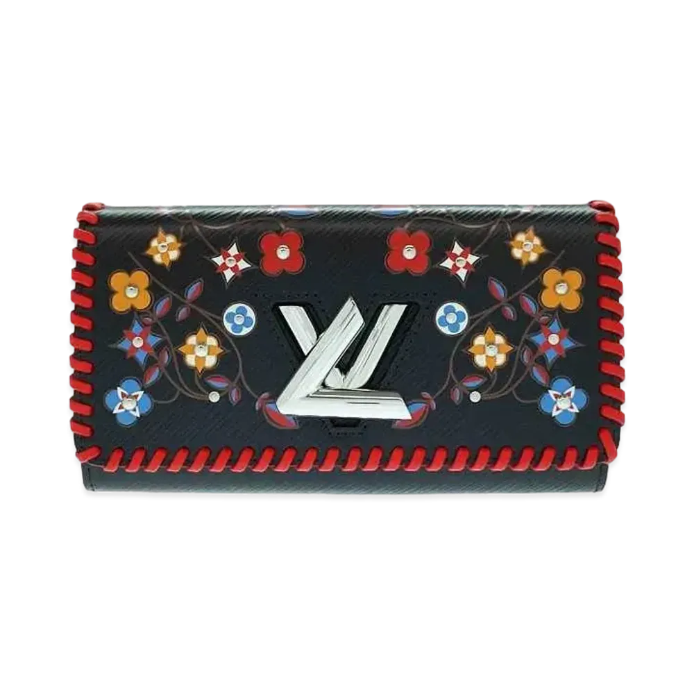 Louis Vuitton Twist Wallet Epi "Noir"