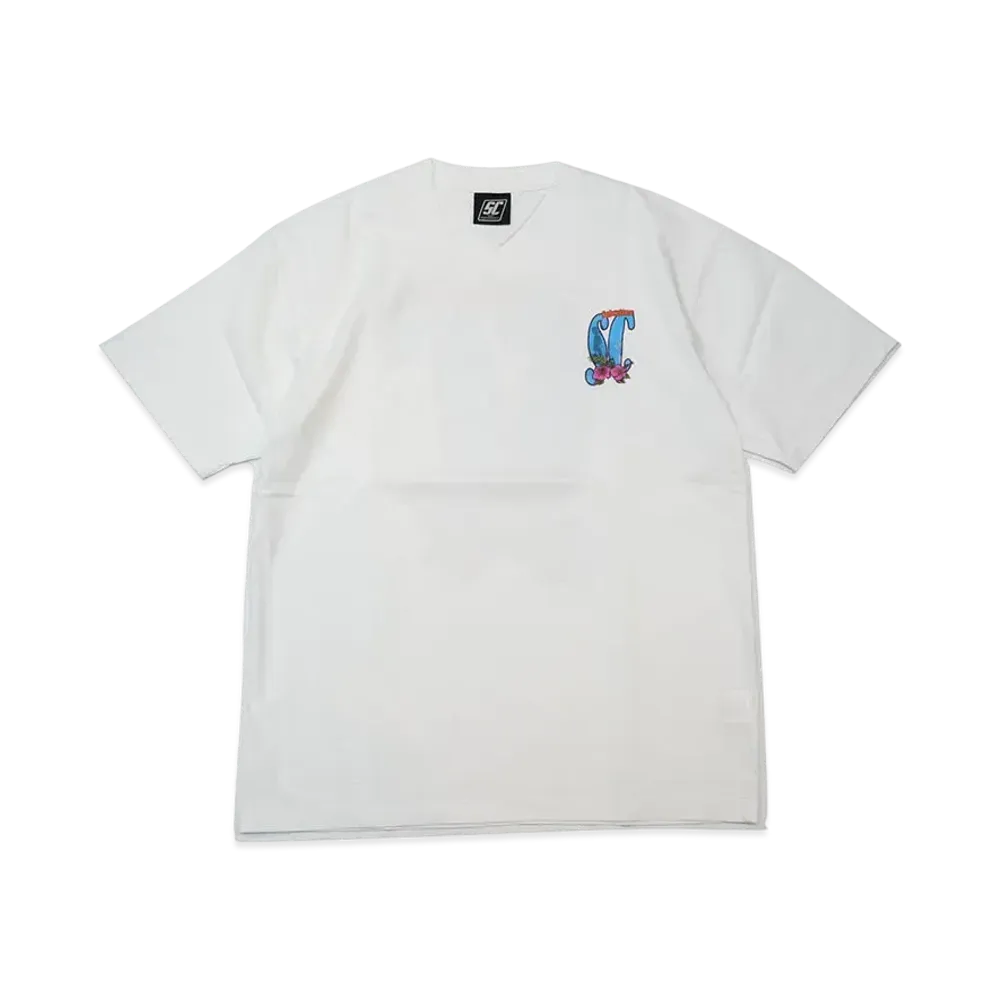 Subculture Hibiscus T-Shirt "White"