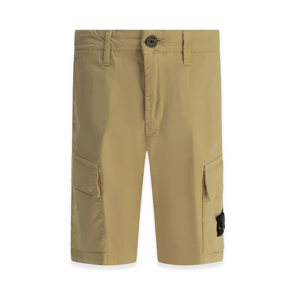 Stone Island Kids Shorts "Beige"