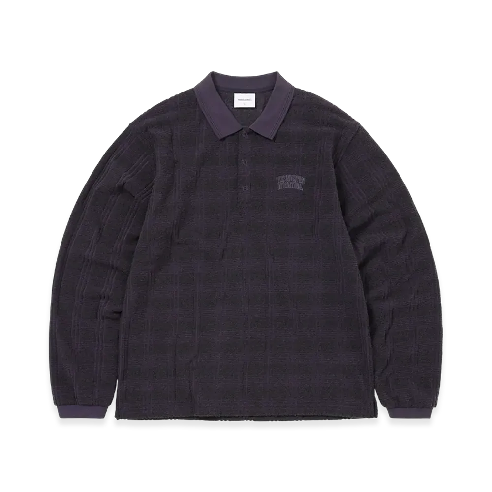 thisisneverthat Striped Rugby L/S Top "Black"