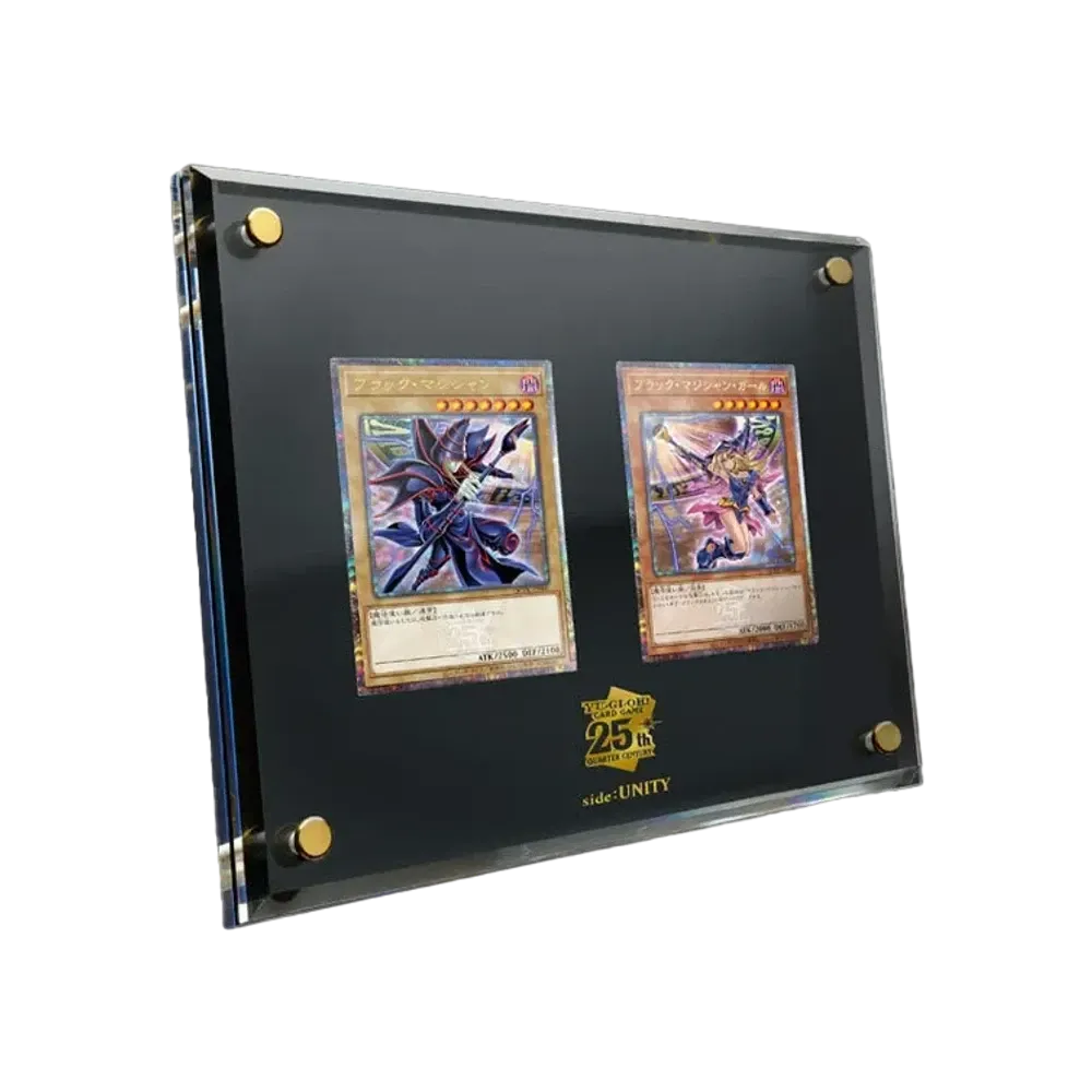遊戯王OCG デュエルモンスターズ クォーターセンチュリーシークレットレア スペシャルカードセット ブラック・マジシャン & ブラック・マジシャン・ガール