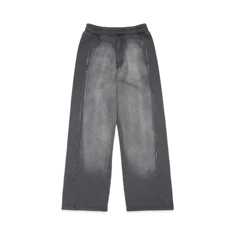 SKINS FADED SWEAT PANTS "BLACK"