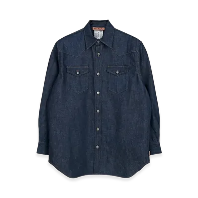 Acne Studios Denim Button-Up Shirt "Blue"