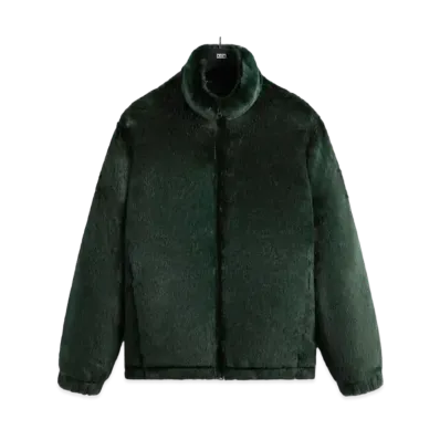 Kith Lloyd Faux Fur Coaches Jacket "Stadium"