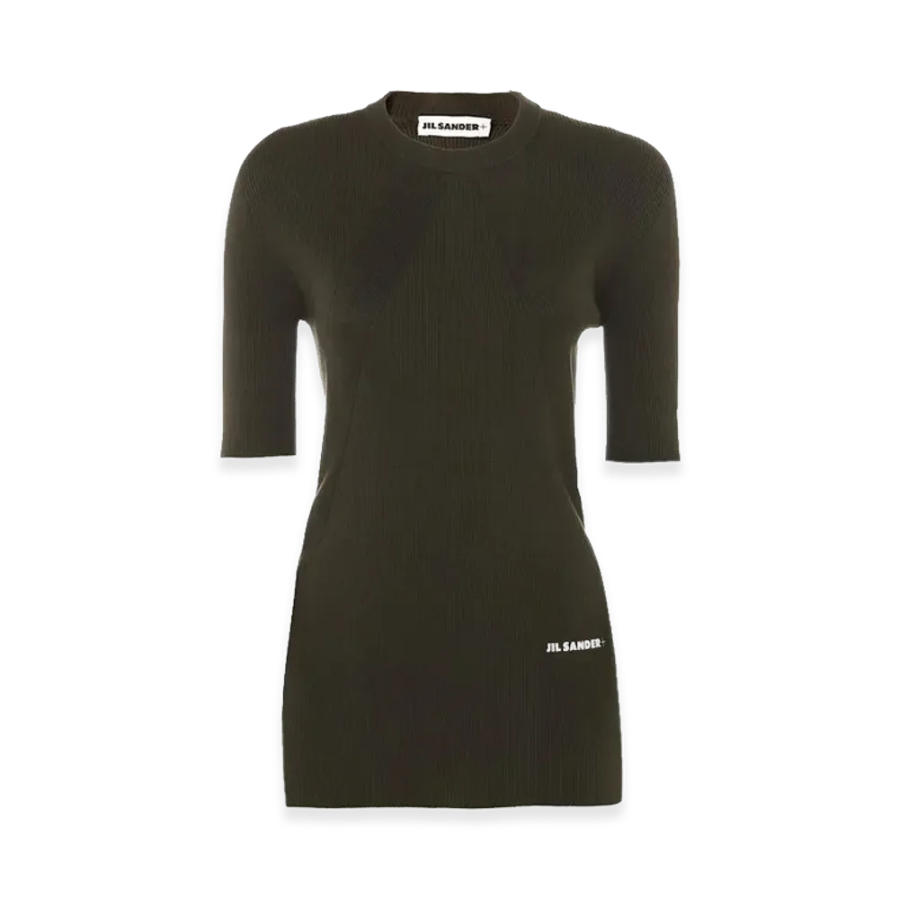 Jil Sander Women's Sweaters "Dark Green"