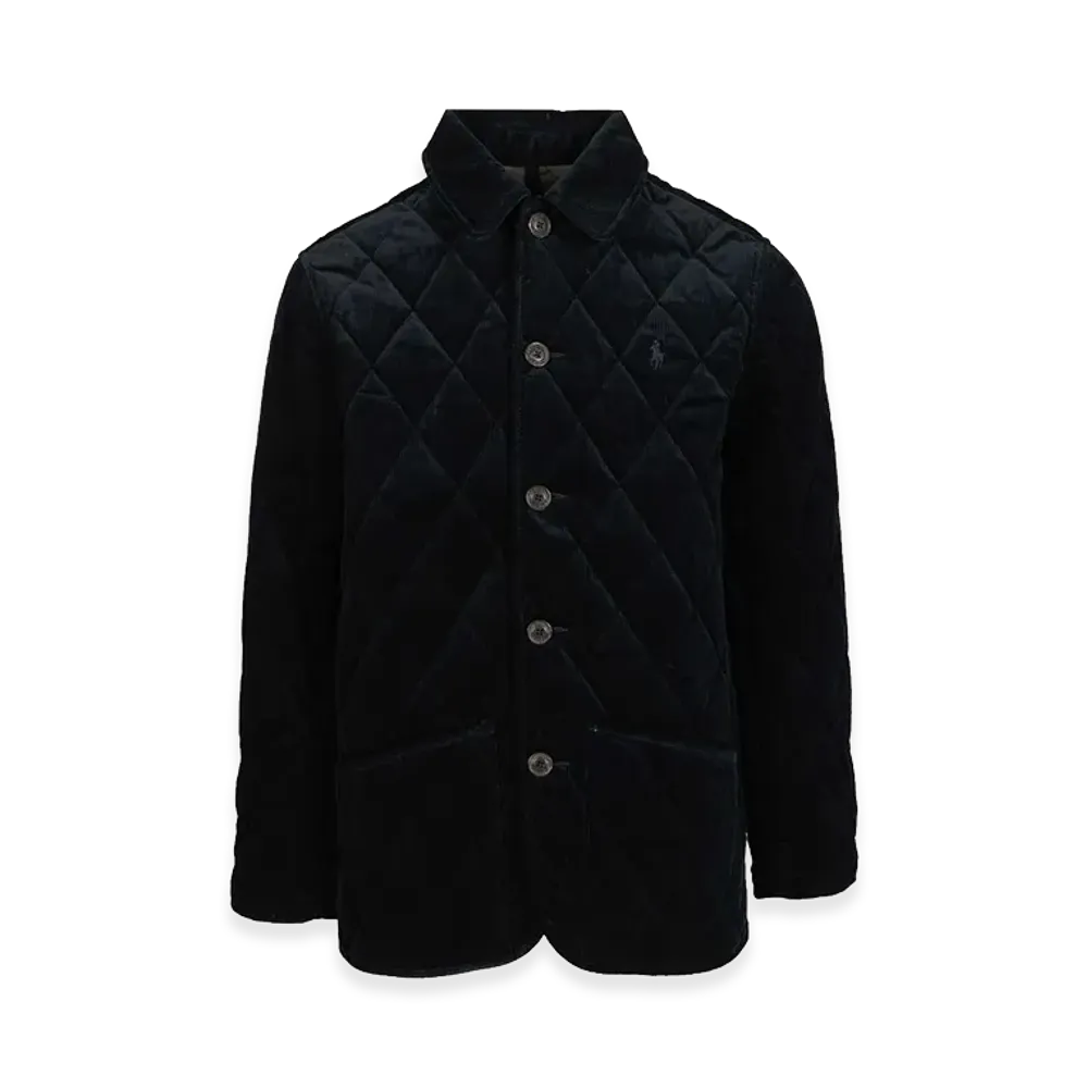 Polo Ralph Lauren Wynton Corduroy Car Coat "Black"