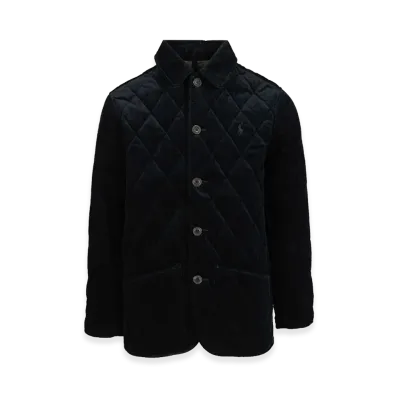 Polo Ralph Lauren Wynton Corduroy Car Coat "Black"
