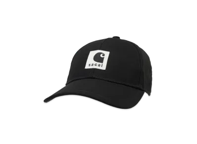 sacai x Carhartt WIP Duck Cap "Black"