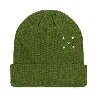 POP TRADING COMPANY basic beanie "OLIVE"
