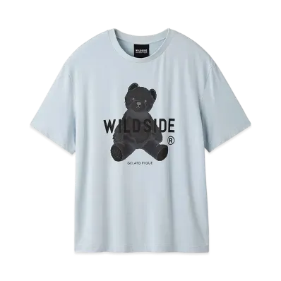 GELATO PIQUE Homme x WILDSIDE UNISEX Bear Motif T-Shirt "Mint"