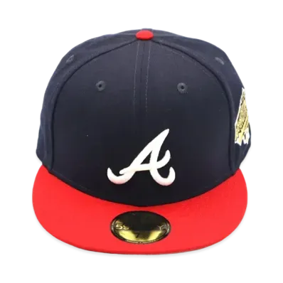 NEW ERA 59FIFTY Harlem Exclusive Atlanta Braves "Navy/Red"