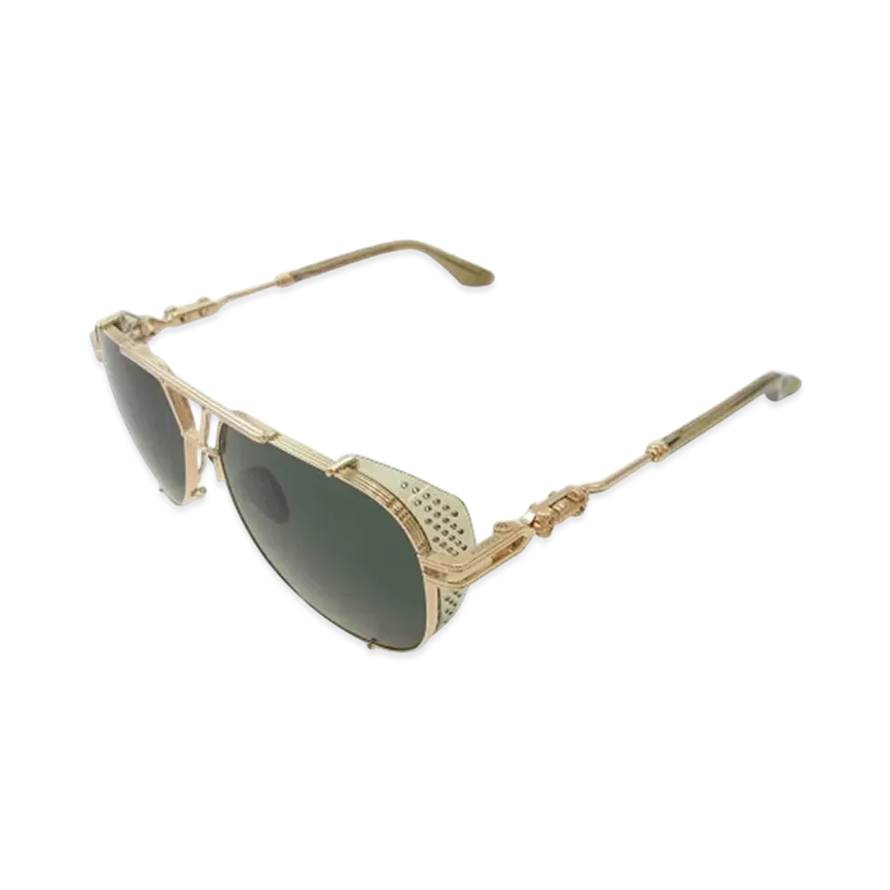 Chrome Hearts WET TEE Teardrop Sunglasses "Gold"