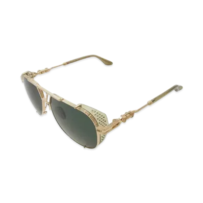 Chrome Hearts WET TEE Teardrop Sunglasses "Gold"