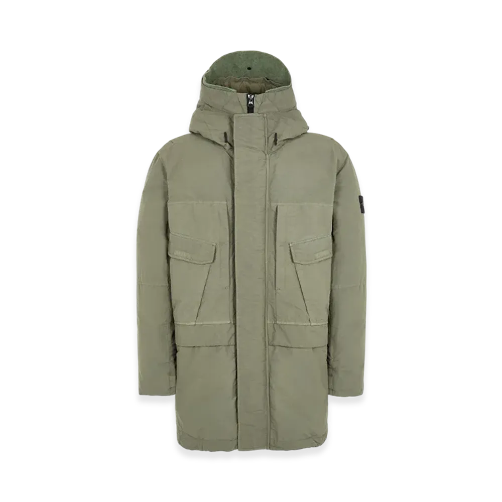 Stone Island 70333 Naslan Down-TC Parka - 21FW "Olive"