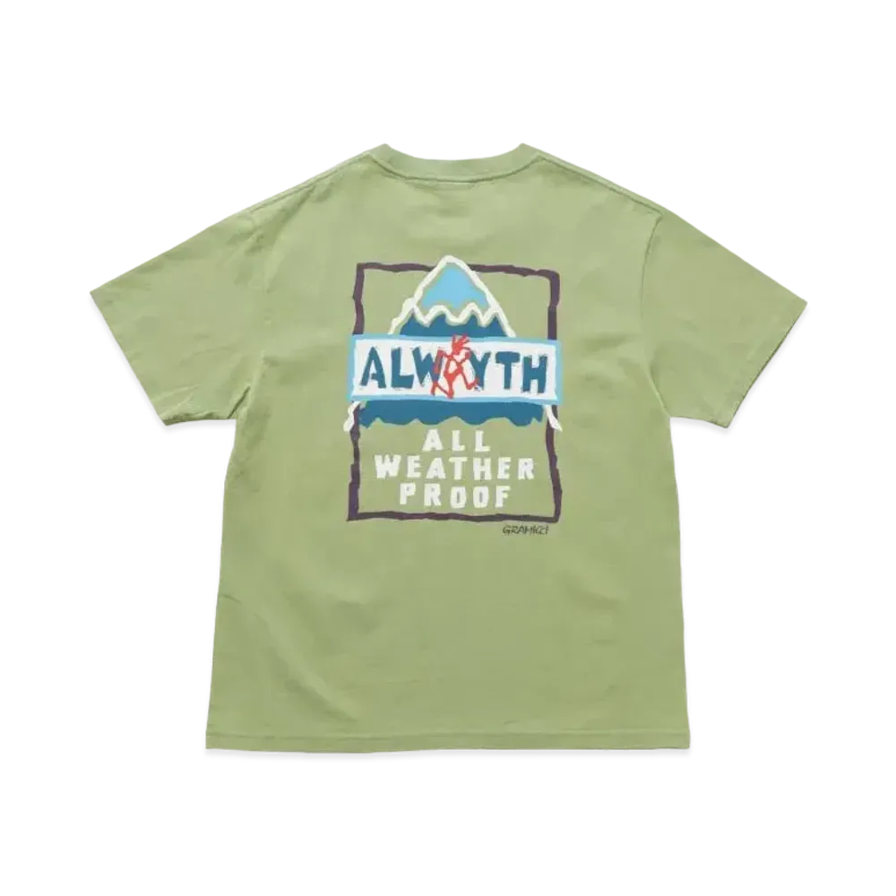 GRAMICCI x ALWATH Original Graphic Tee "Green"