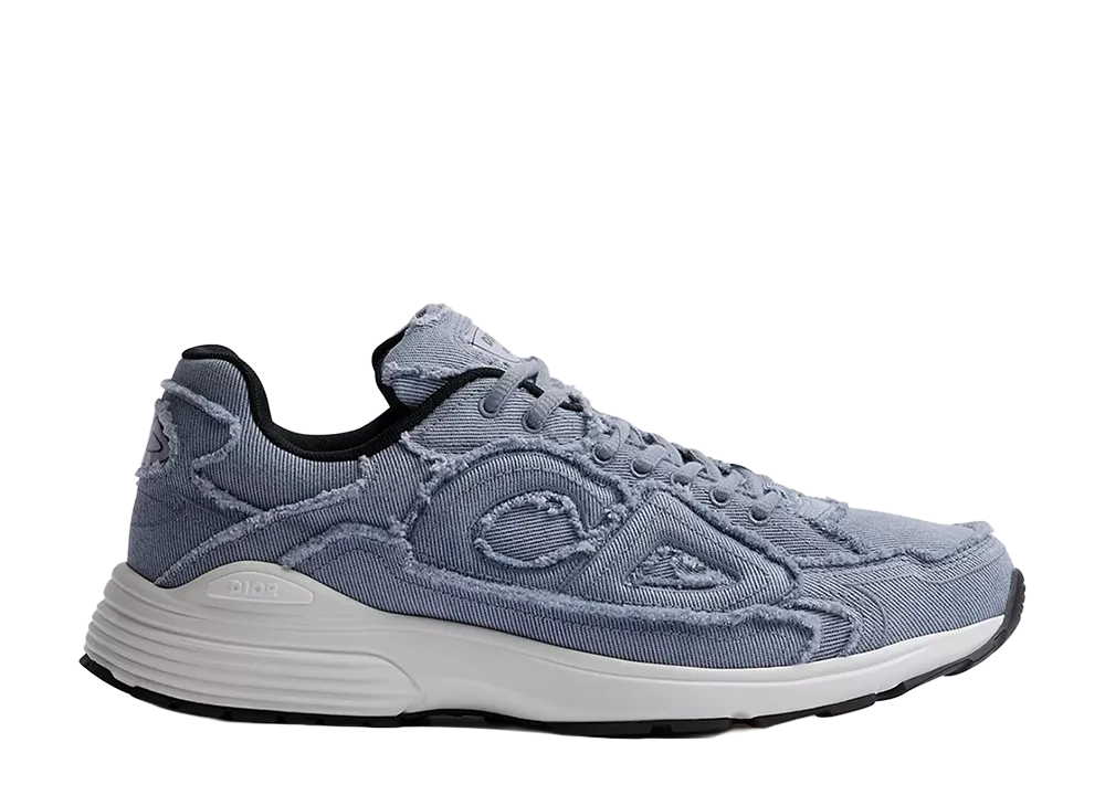 Dior B30 Countdown Sneaker Denim-Effect Canvas "Blue"