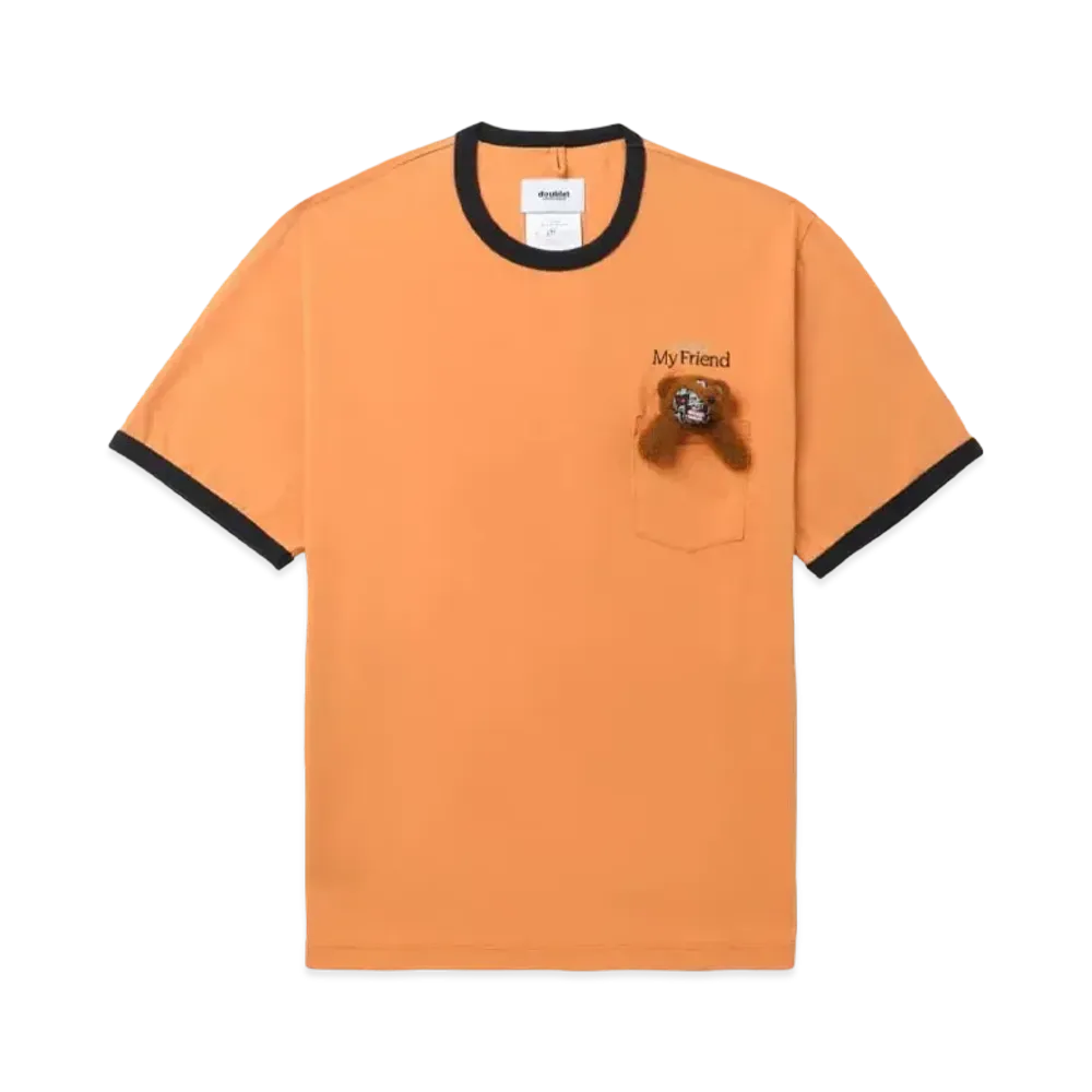 doublet Terminator Teddy Bear Tshirt "Orange/Black"
